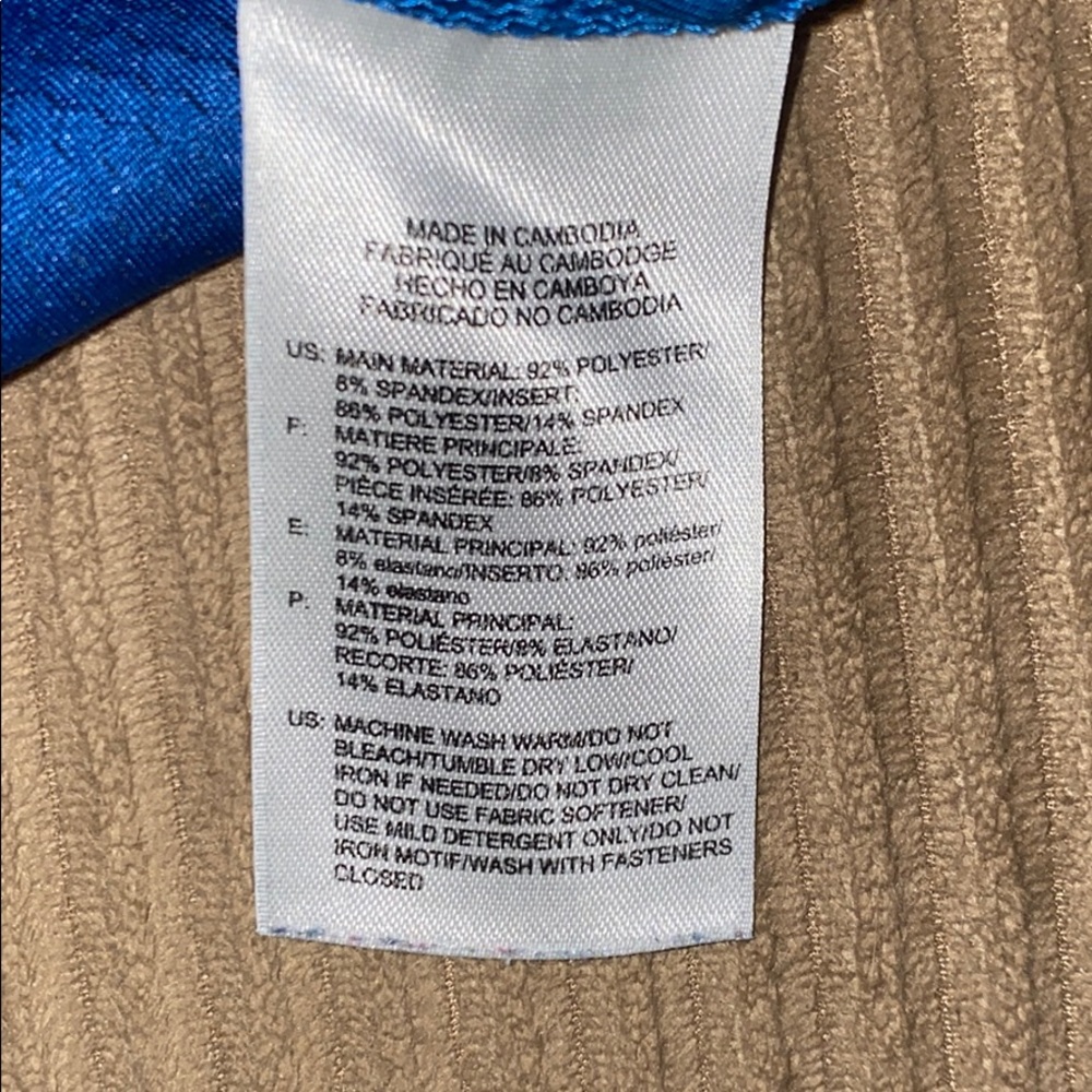 Blue Reebok Pullover - Picture 6 of 6